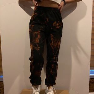 One of a kind tie dye sweatpants